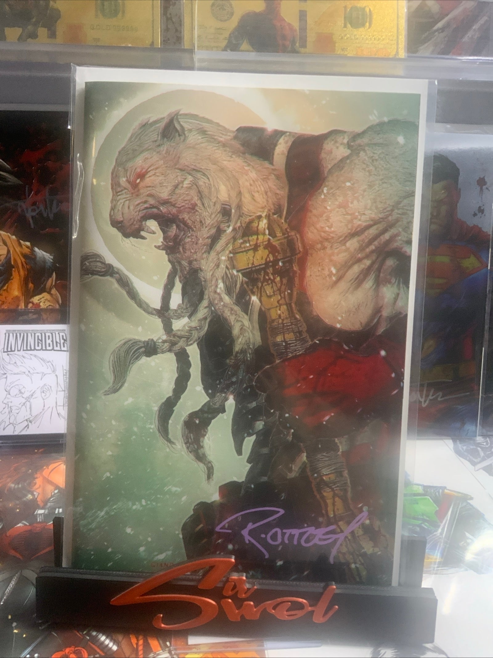Invincible Battle Beast # 1 Ryan Ottley FanExpo Variant